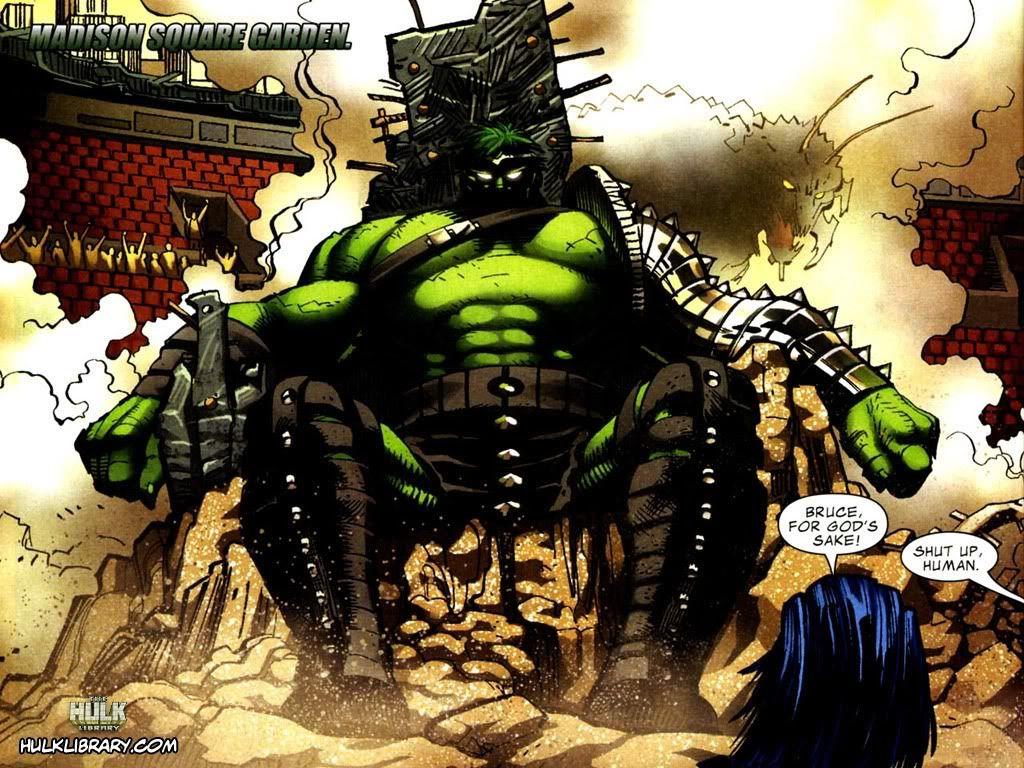 1024x768 World War Hulk vs. Thanos
