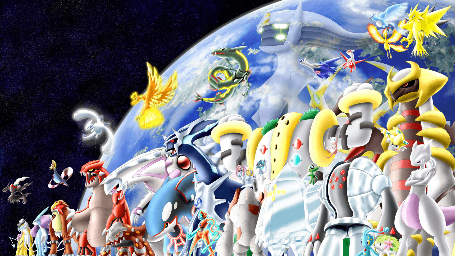 Every Legendary Pokemon Wallpapers Top Free Every Legendary Pokemon Backgrounds Wallpaperaccess