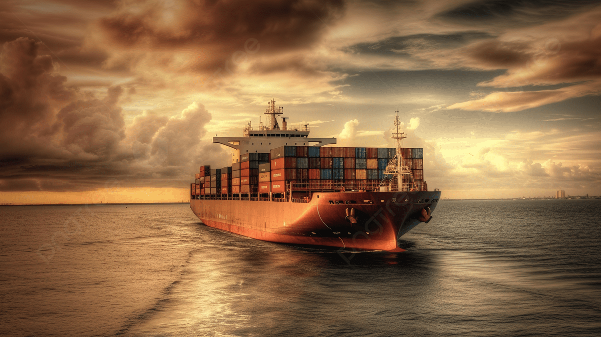 1200x673 Shipping Container Ship In The Oceans Background, Picture Of Shipping Background Image And Wallpaper for Free Download