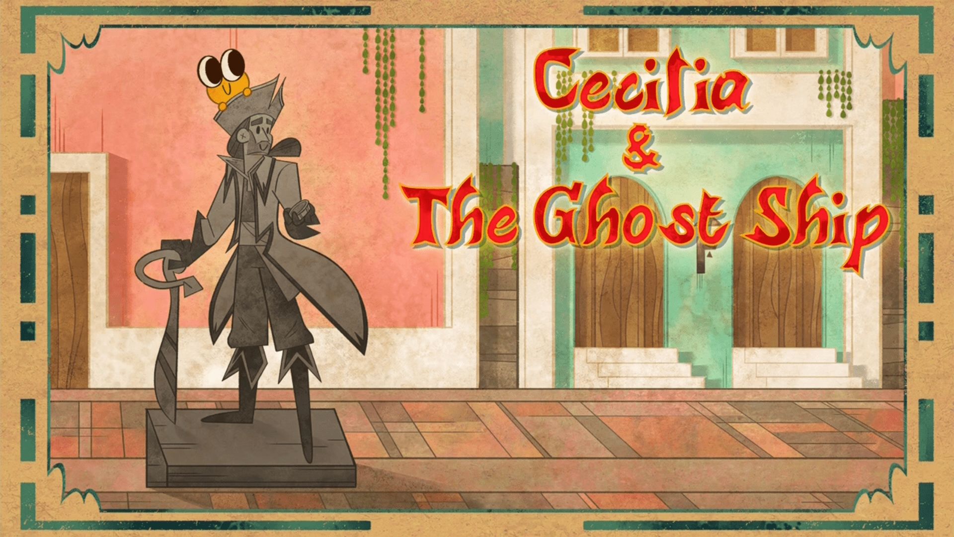 1920x1080 Cecilia and the Ghost Ship. Santiago of the Seas