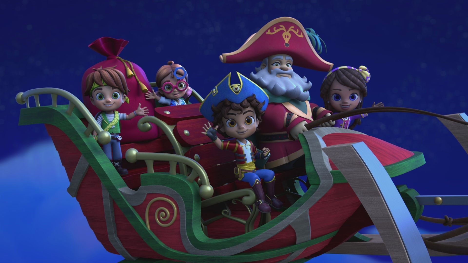 1920x1080 NickALive!: Nickelodeon to Premiere New 'Santiago of the Seas' Holiday Special 'Three Kings Day' on November 30