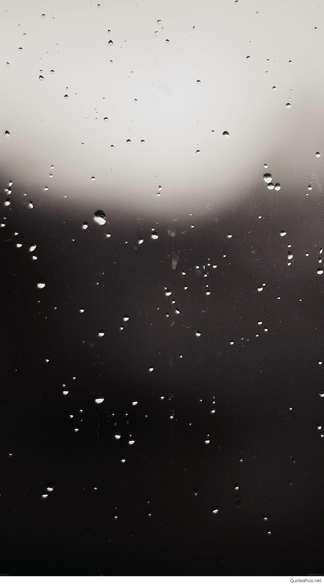 1242x2238 Rainy Window Wallpaper