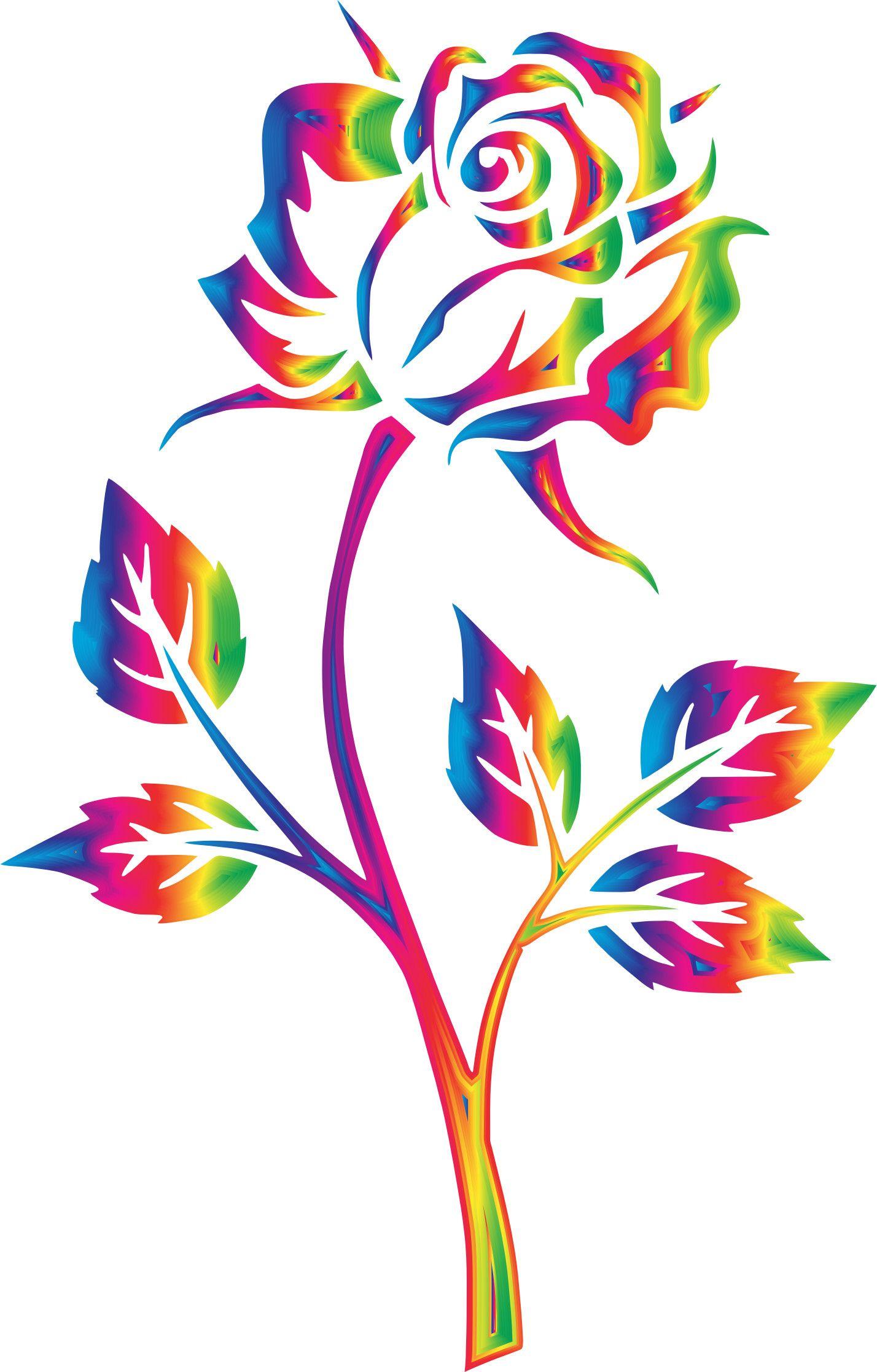 1428x2234 Rainbow Roses Background