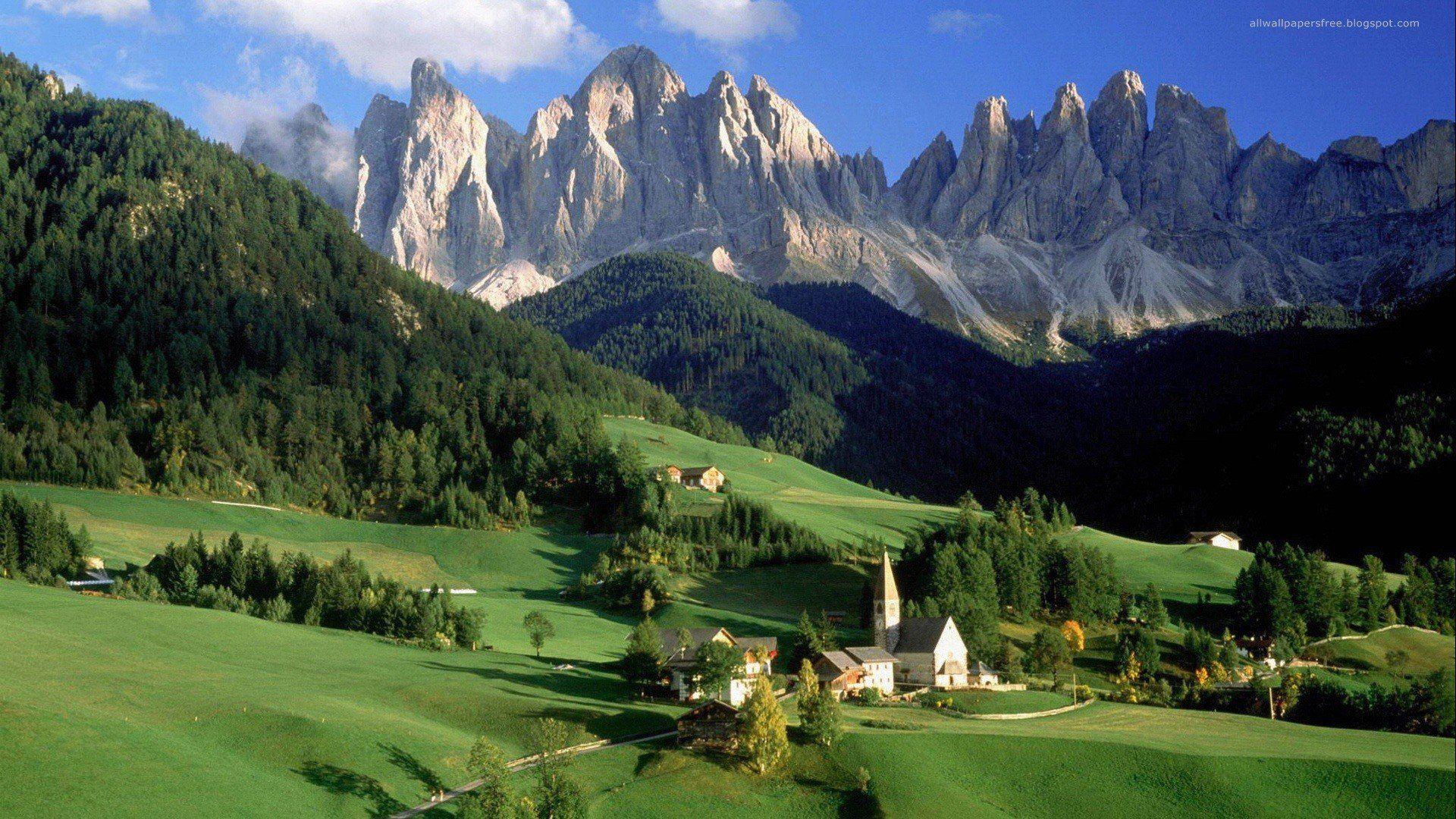 1920x1080 Austrian Alps Wallpaper
