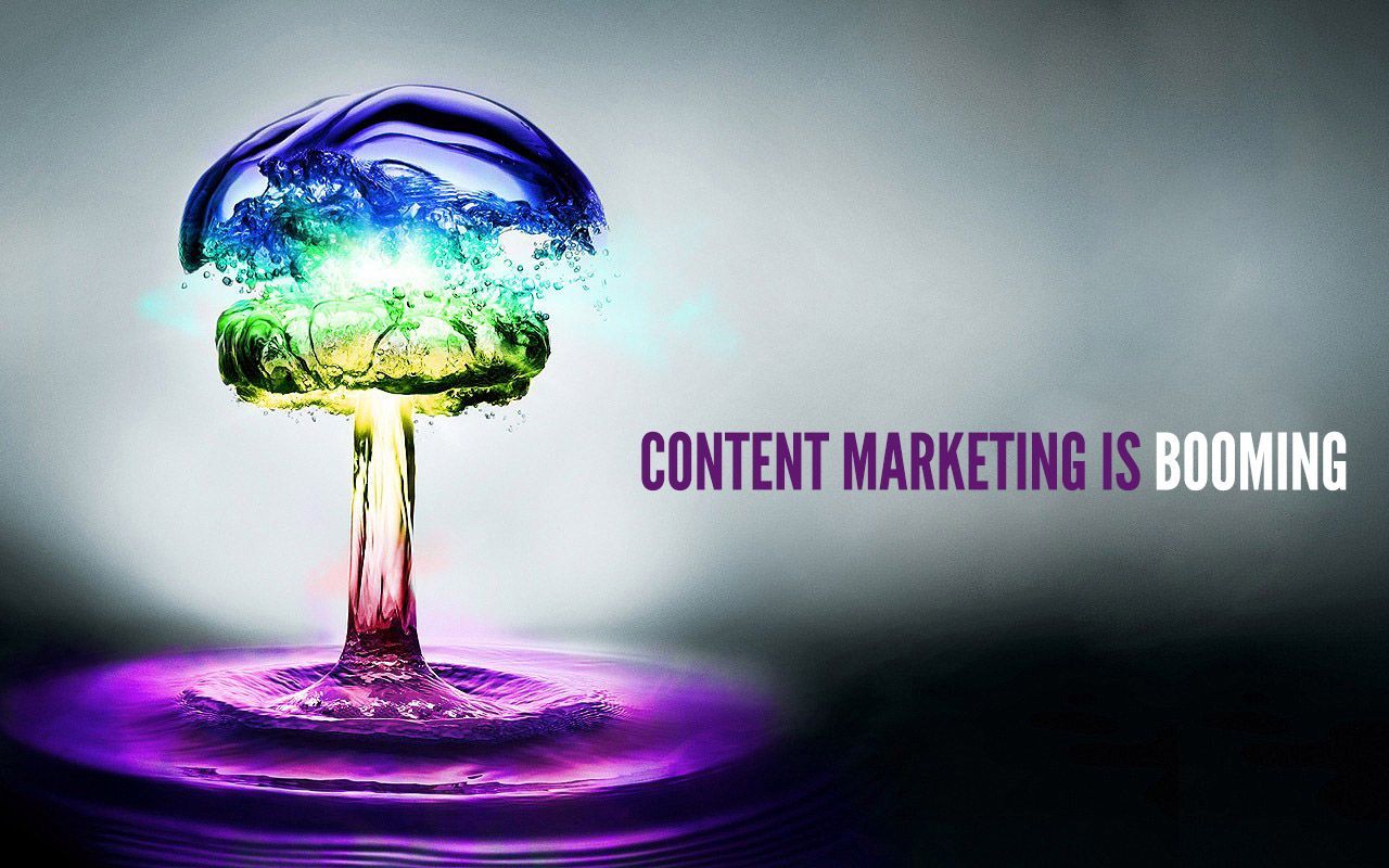 1280x800 Content Marketing Wallpaper