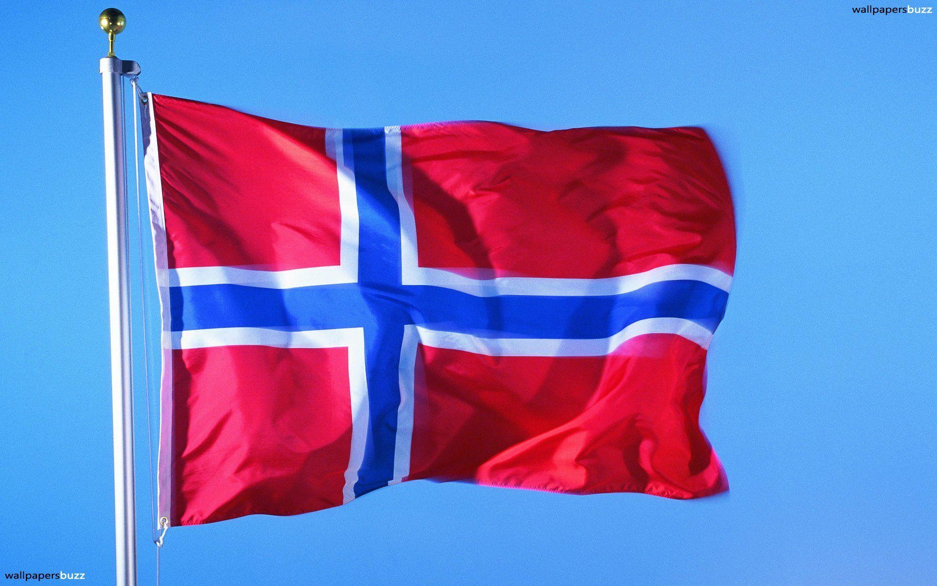 1920x1200 The flag of Norway HD Wallpaper