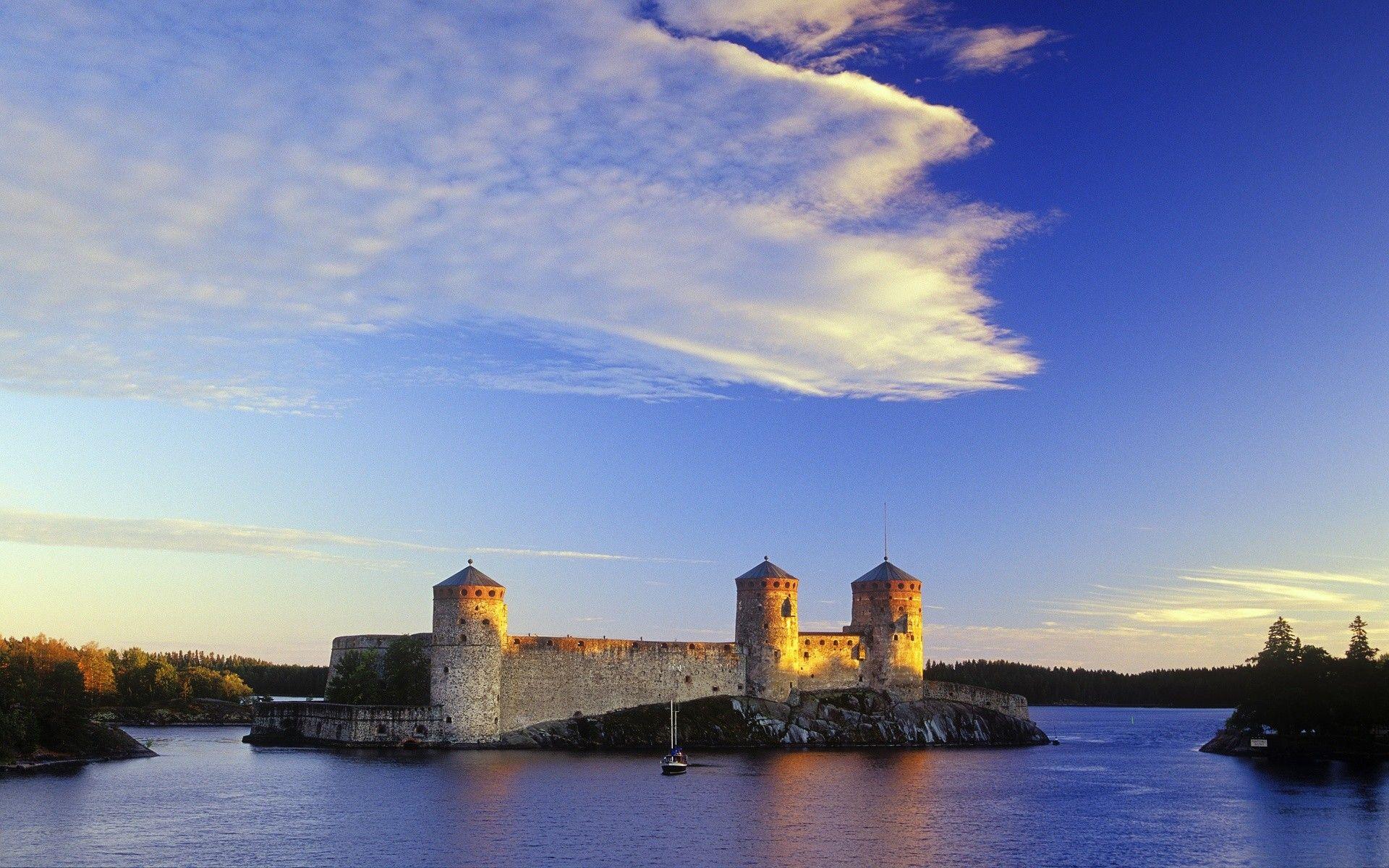 1920x1200 Castle, In, Finland, Wallpaper, Image, For, Desktop, Background