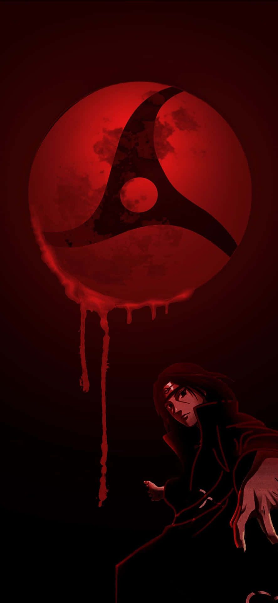 887x1920 Itachi Mangekyou Sharingan Wallpaper