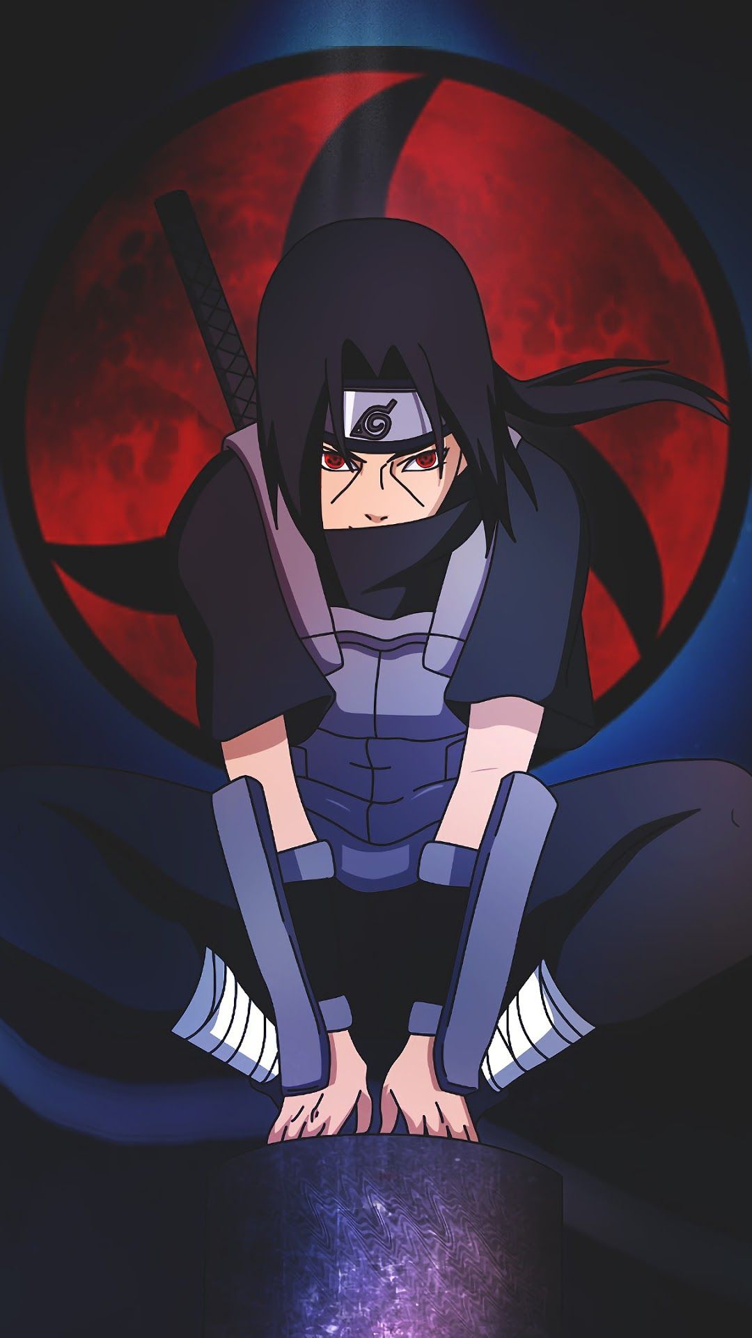 1080x1920 Itachi, Sharingan, Anbu HD Phone HD Wallpaper