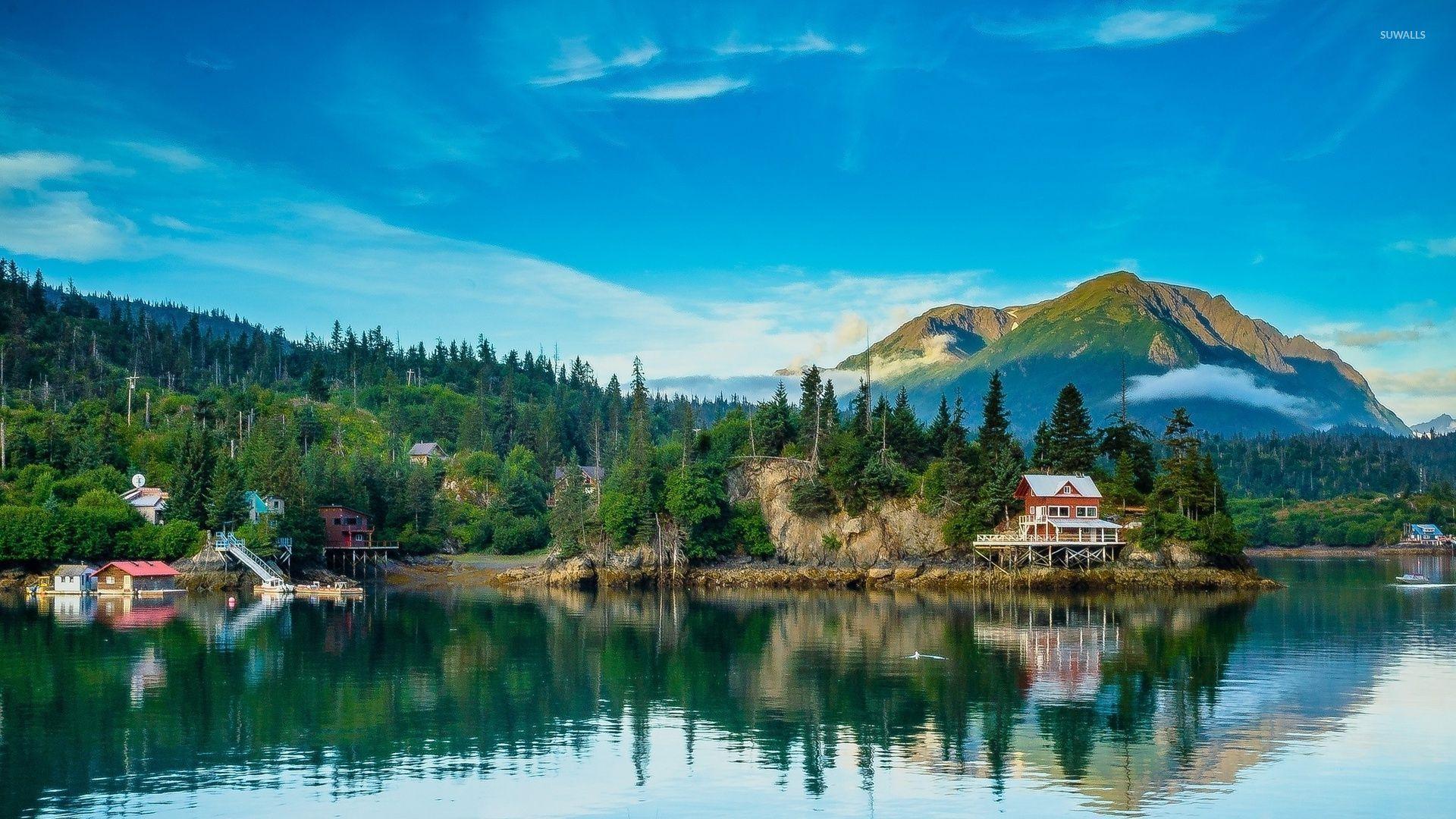 1920x1080 Village in Alaska wallpaper wallpaper