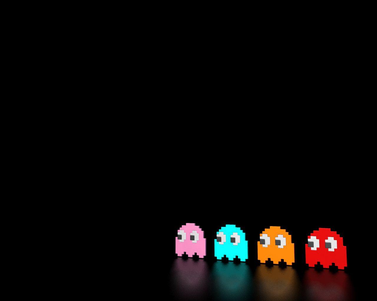 1280x1024 Ghosts Pac Man / 1280x1024 Wallpaper. Games. Gaming Desktop