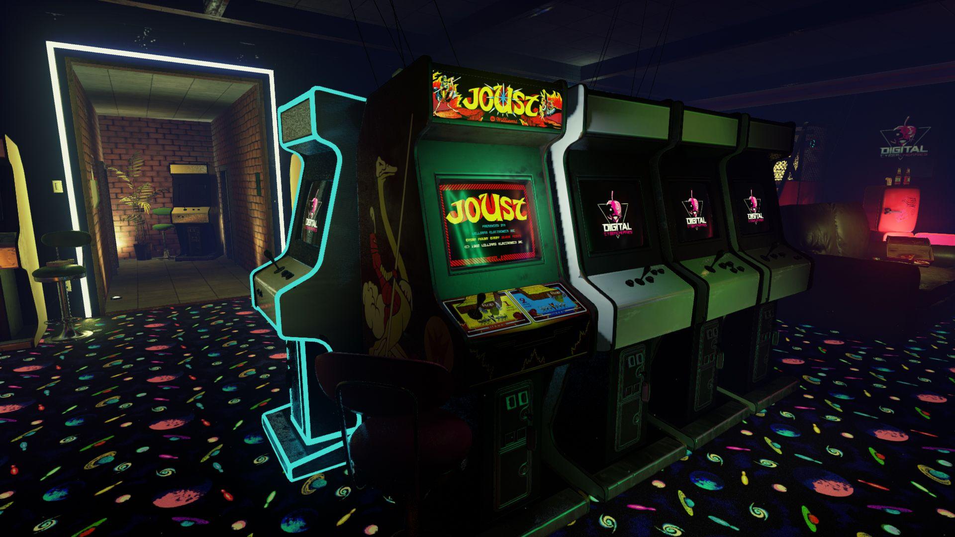 1920x1080 Arcade Machine Wallpaper. Retro Arcade