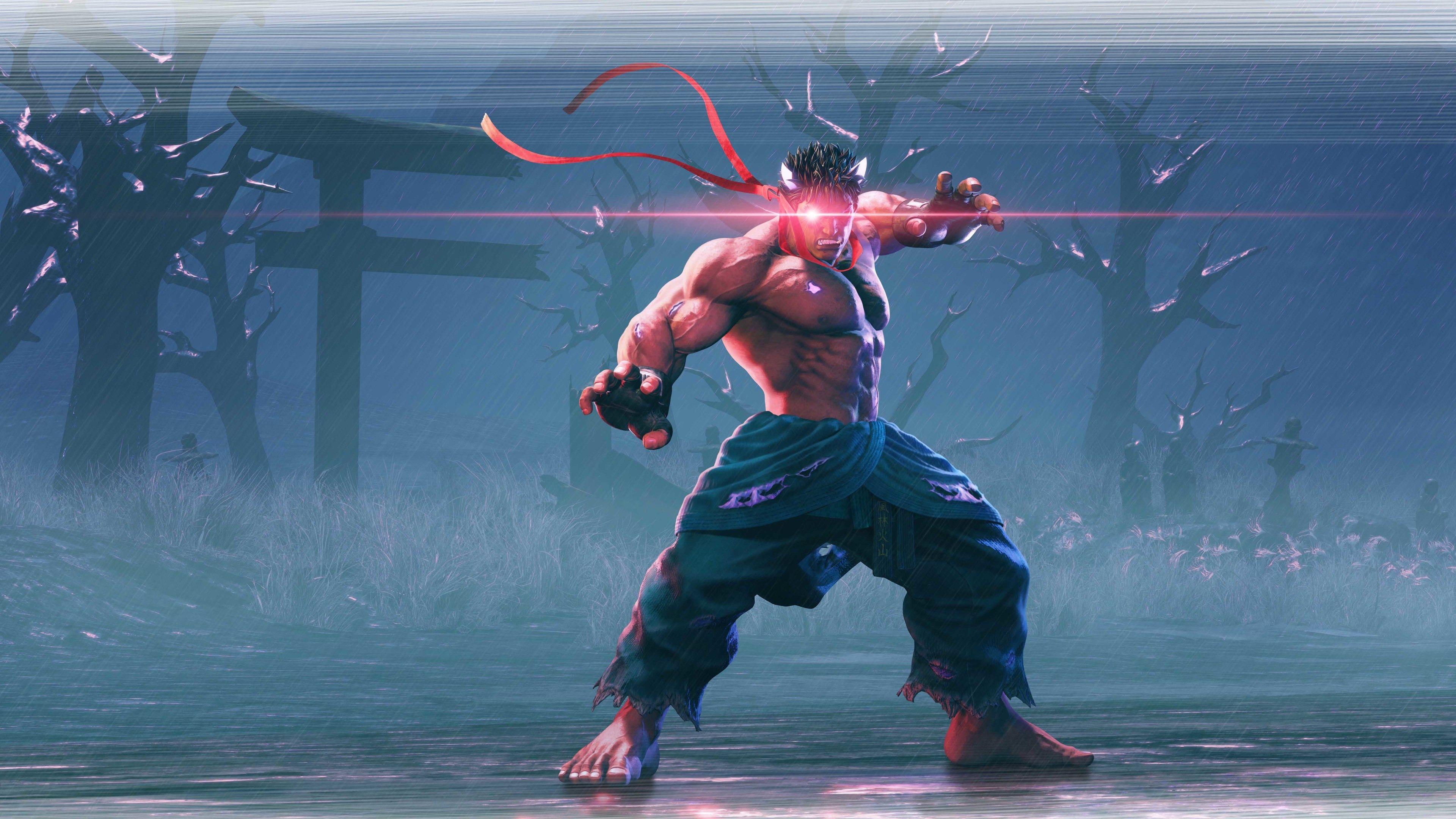 3840x2160 Street Fighter V Arcade Edition 2018 4k .