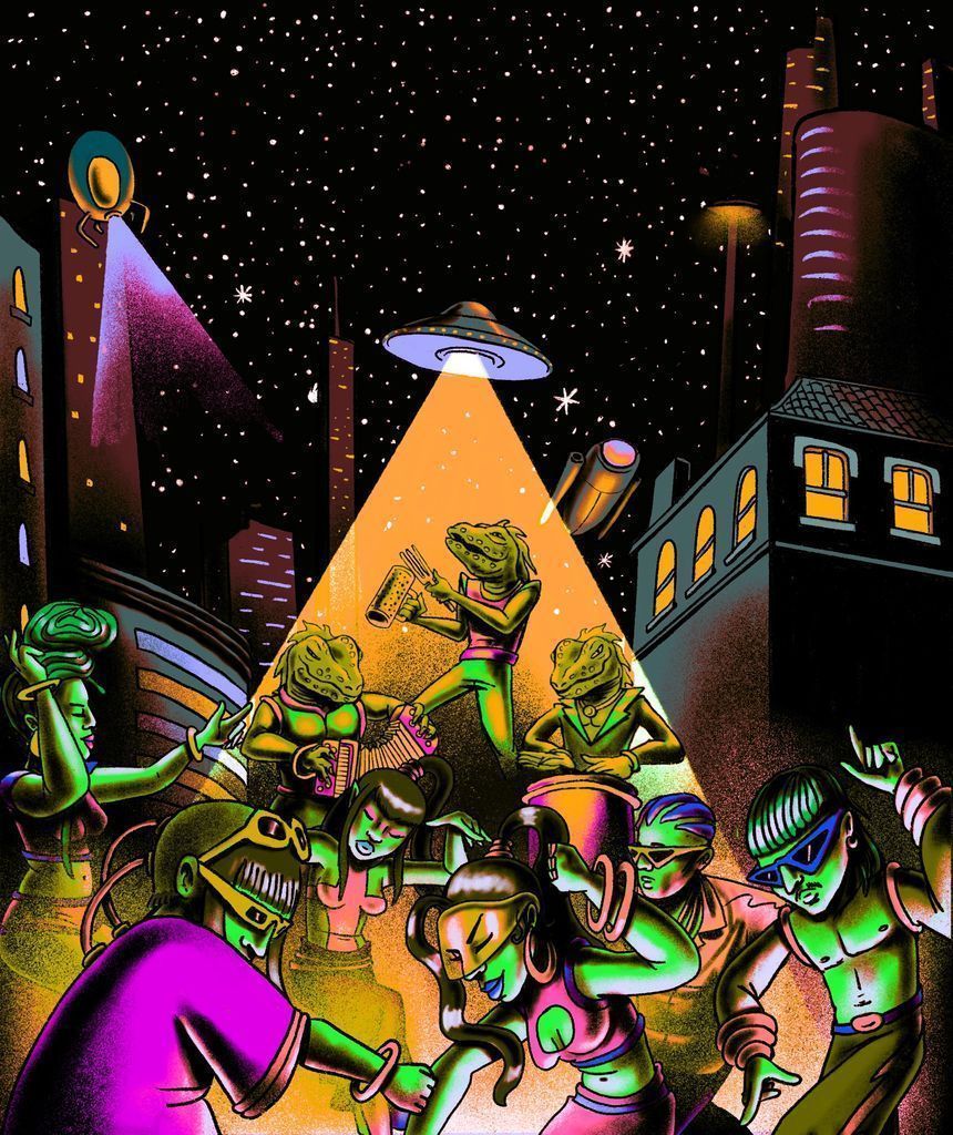 860x1024 Amantes del Futuro: Futuristic Cumbia all the way from Mexico. The Rose Hill Brighton. Sun 17th September 2023 Lineup