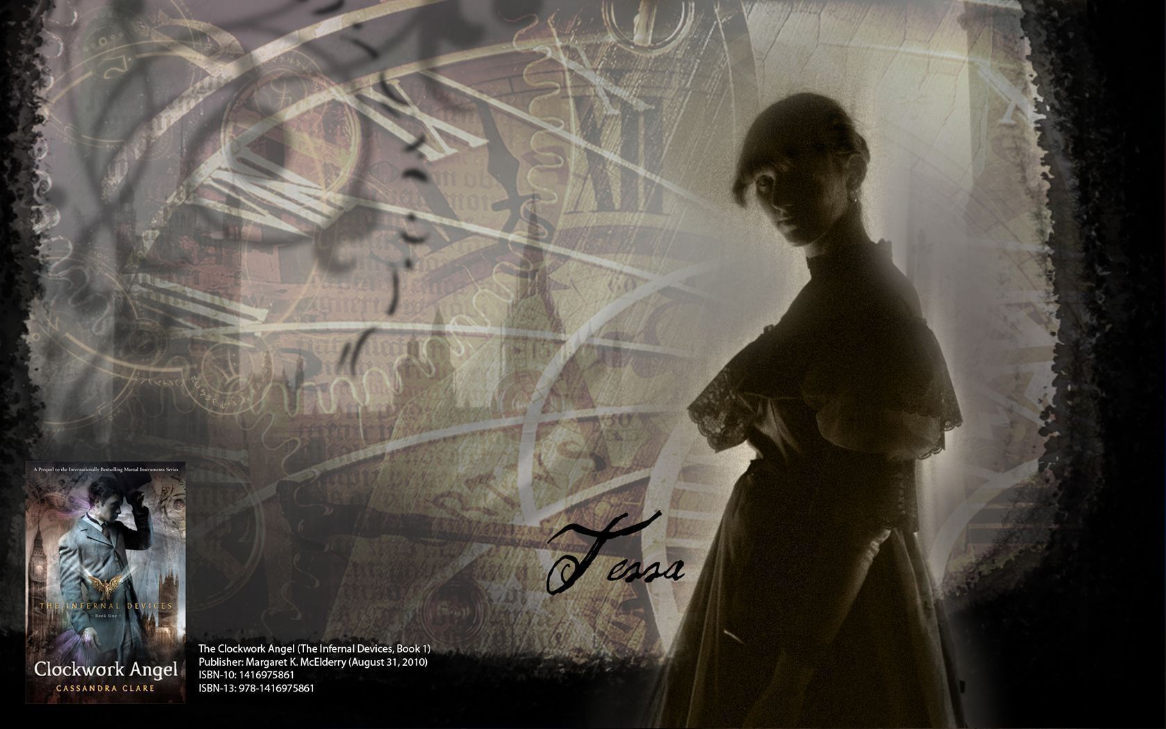 1680x1050 Clockwork Angel Desktop Wallpaper: Part 1