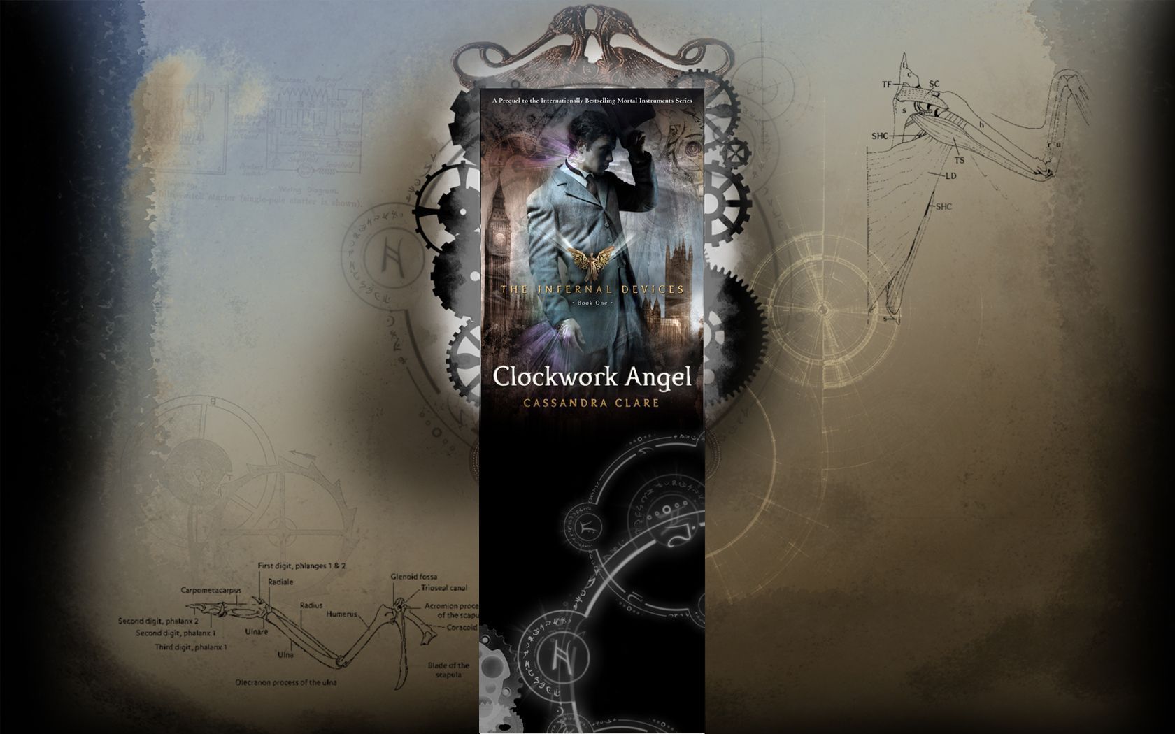 1680x1050 Clockwork Angel Desktop Wallpaper: Part 1
