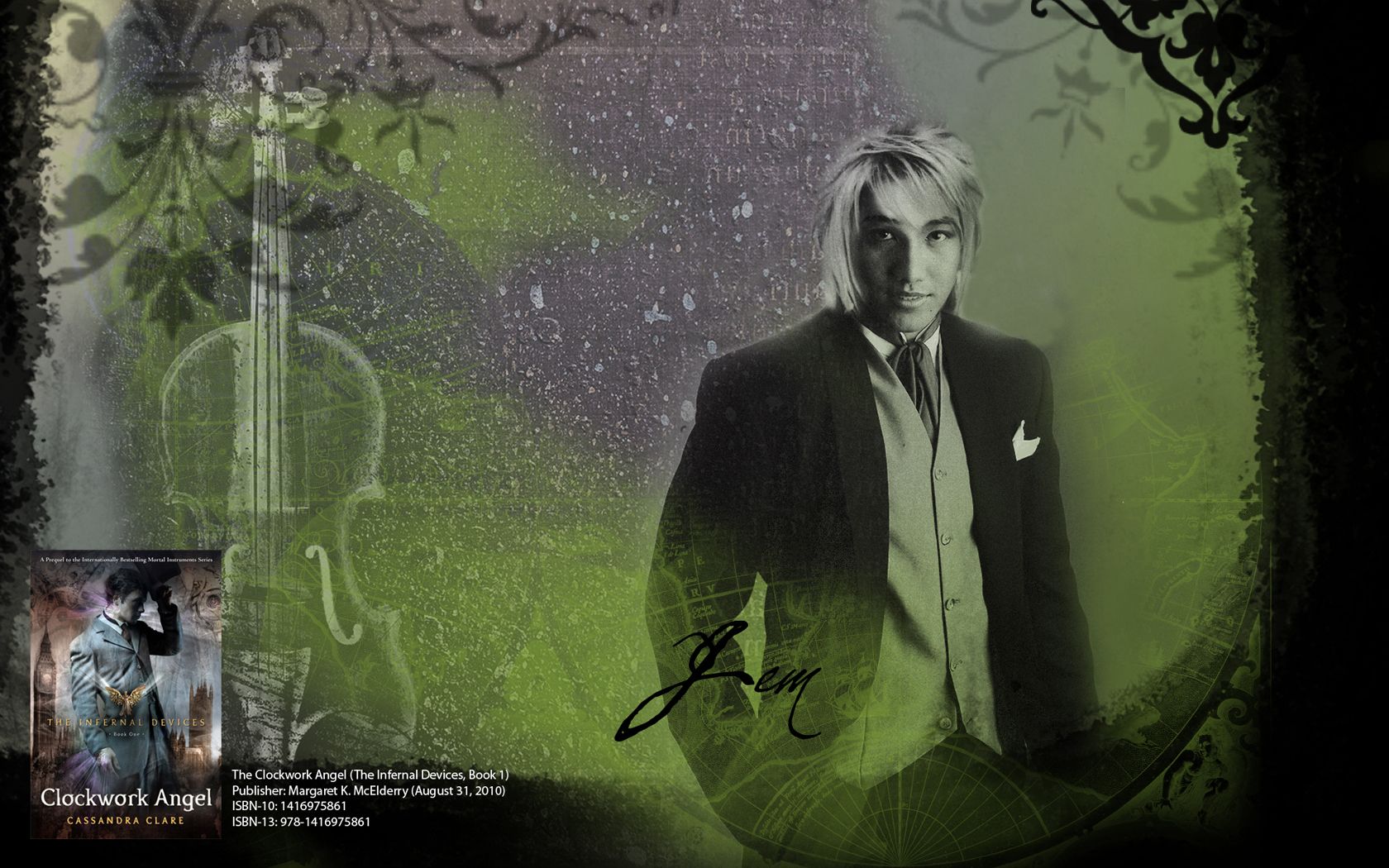 1680x1050 Clockwork Angel Desktop Wallpaper: Part 1