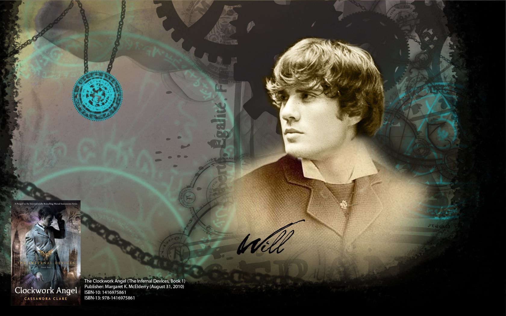 1680x1050 Clockwork Angel Desktop Wallpaper: Part 1