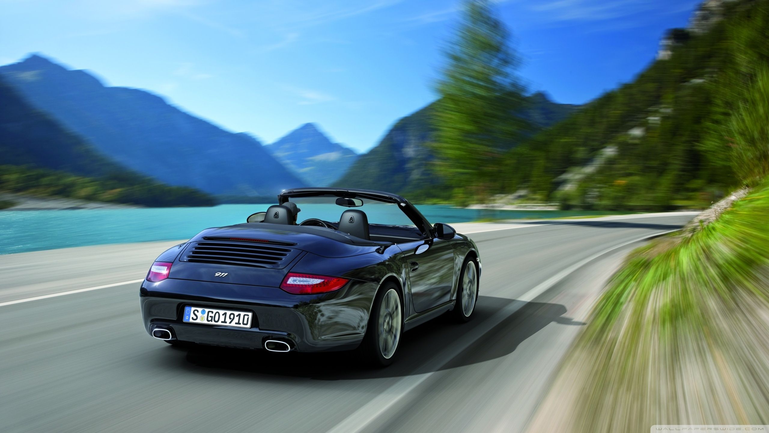 2560x1440 Porsche 911 Black Edition 2011 Rear Ultra HD Desktop Background Wallpaper for 4K UHD TV : Multi Display, Dual Monitor : Tablet