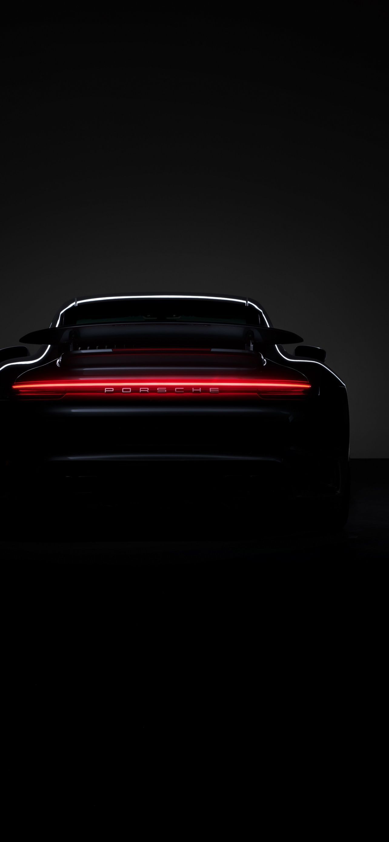 1284x2778 Porsche 911 Turbo S Wallpaper 4K, Black background, AMOLED