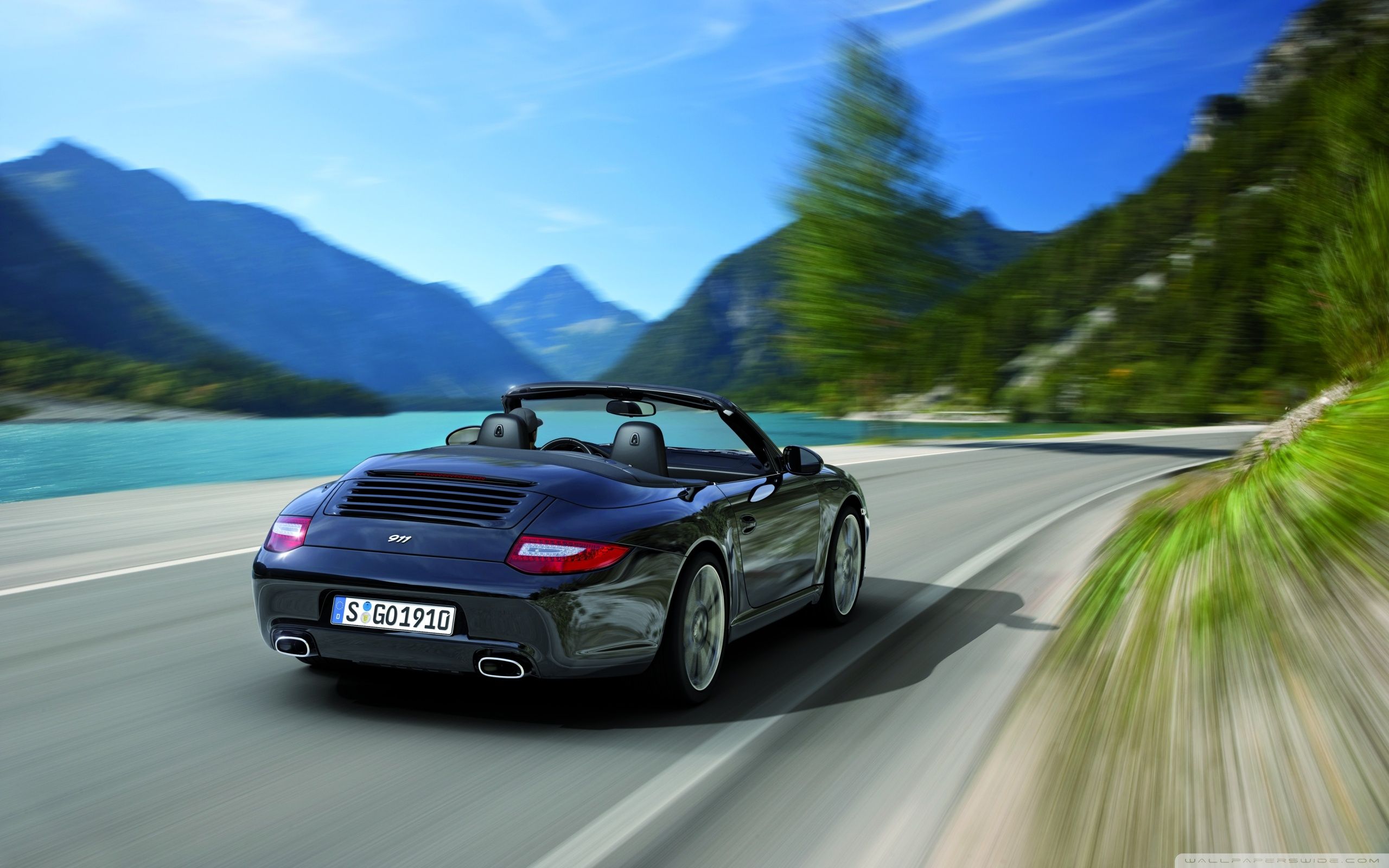 2560x1600 Porsche 911 Black Edition 2011 Rear Ultra HD Desktop Background Wallpaper for 4K UHD TV : Multi Display, Dual Monitor : Tablet