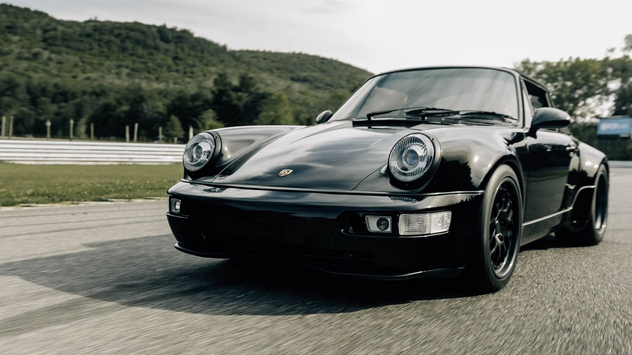 2200x1238 Tesla Power Breathes New Life Into Rare 1992 Porsche 911 America Roadster