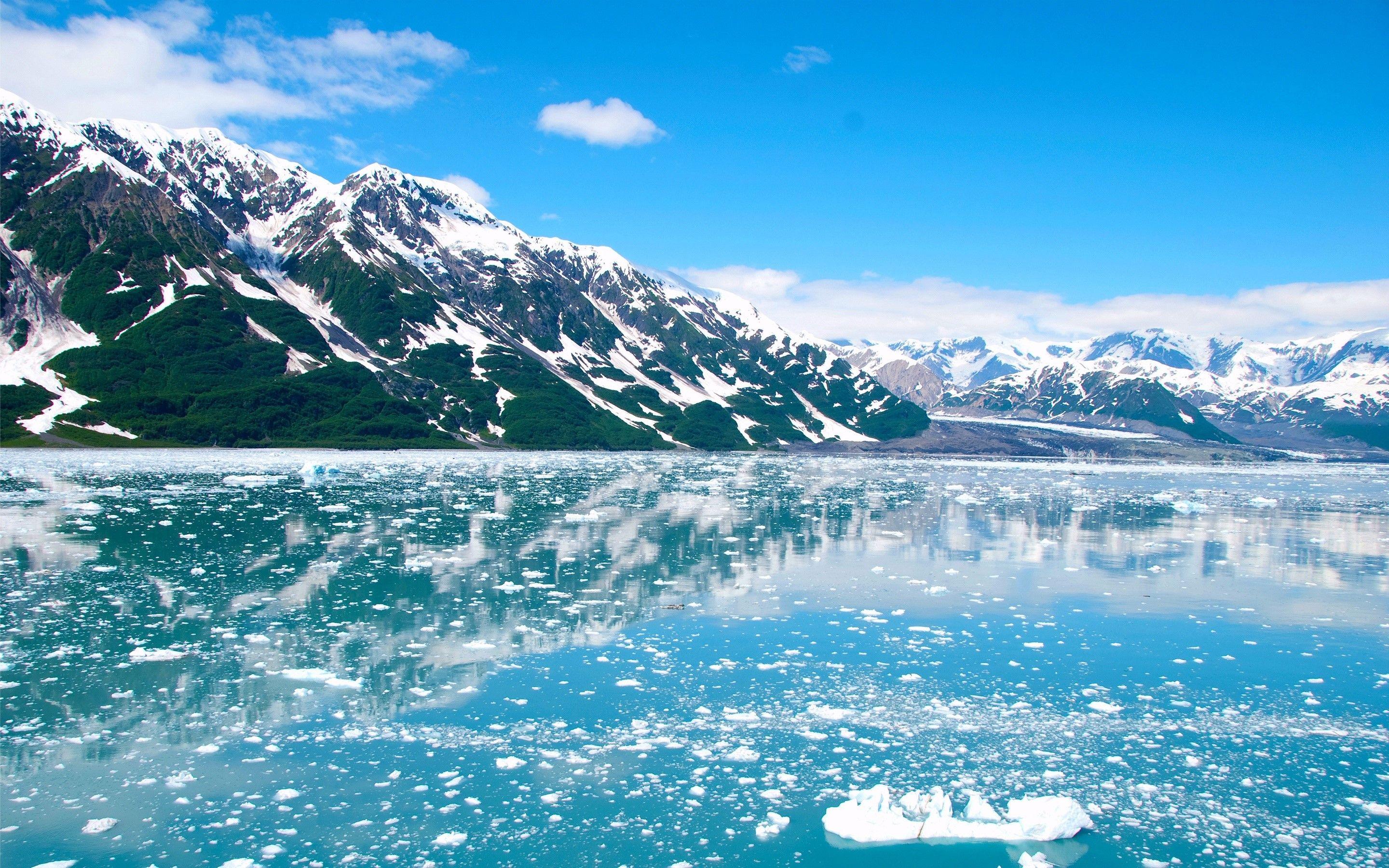 2880x1800 Frozen Mountains of Alaska Wallpaper
