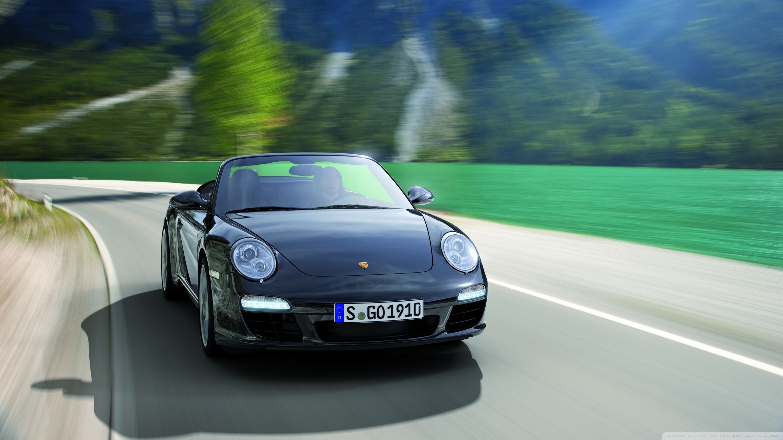 2560x1440 Porsche 911 Black Edition 2011 Ultra HD Desktop Background Wallpaper for 4K UHD TV : Multi Display, Dual Monitor : Tablet