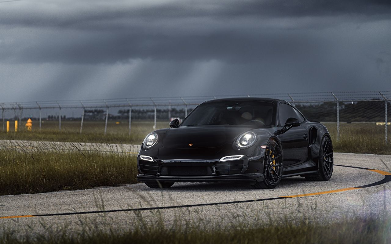 1280x800 image Porsche carrera 911 Black Cars