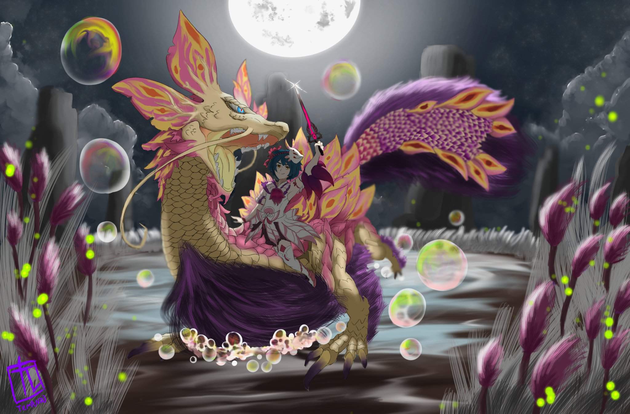 2048x1345 Mizutsune x xinqiu. Monster Hunter Amino