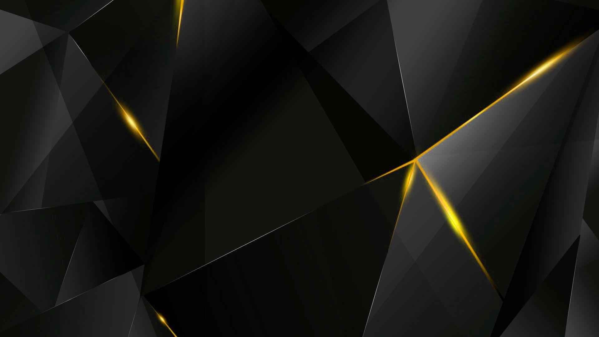 High Resolution Black And Yellow Wallpaper Hd 1080p