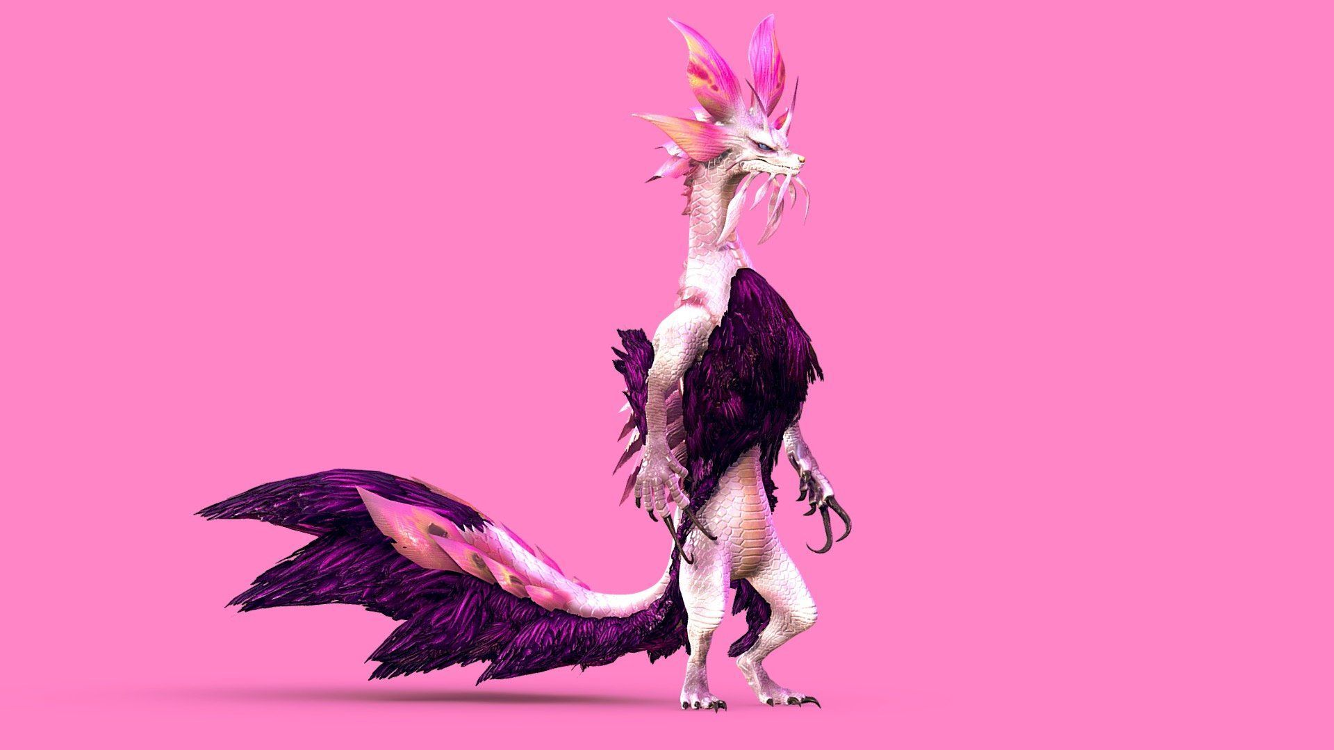 1920x1080 Mizutsune [Monster Hunter] Free 3D model by User 37564 [3c070b6]