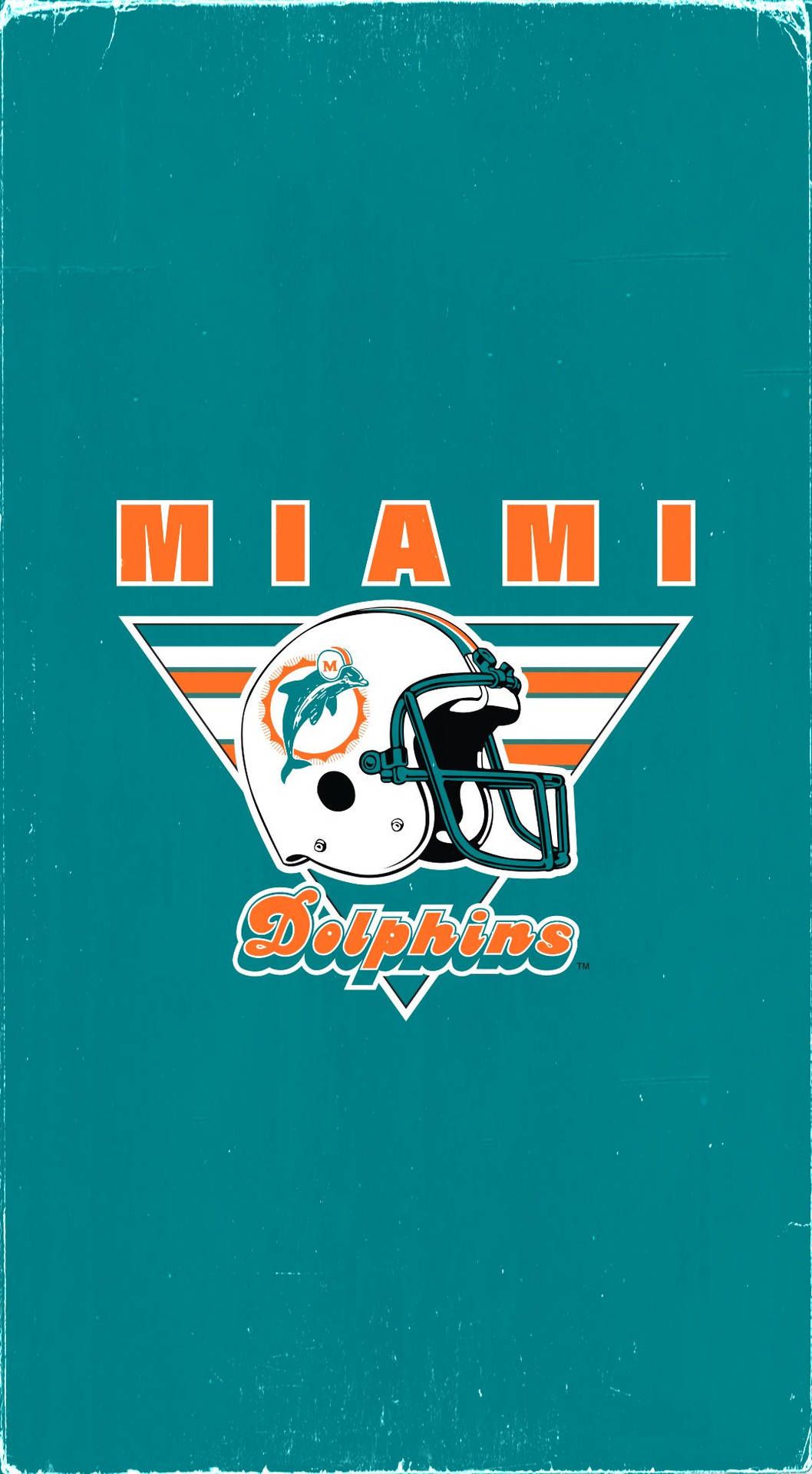 1058x1920 Download Show your team spirit with the Miami Dolphins iPhone. Wallpaper
