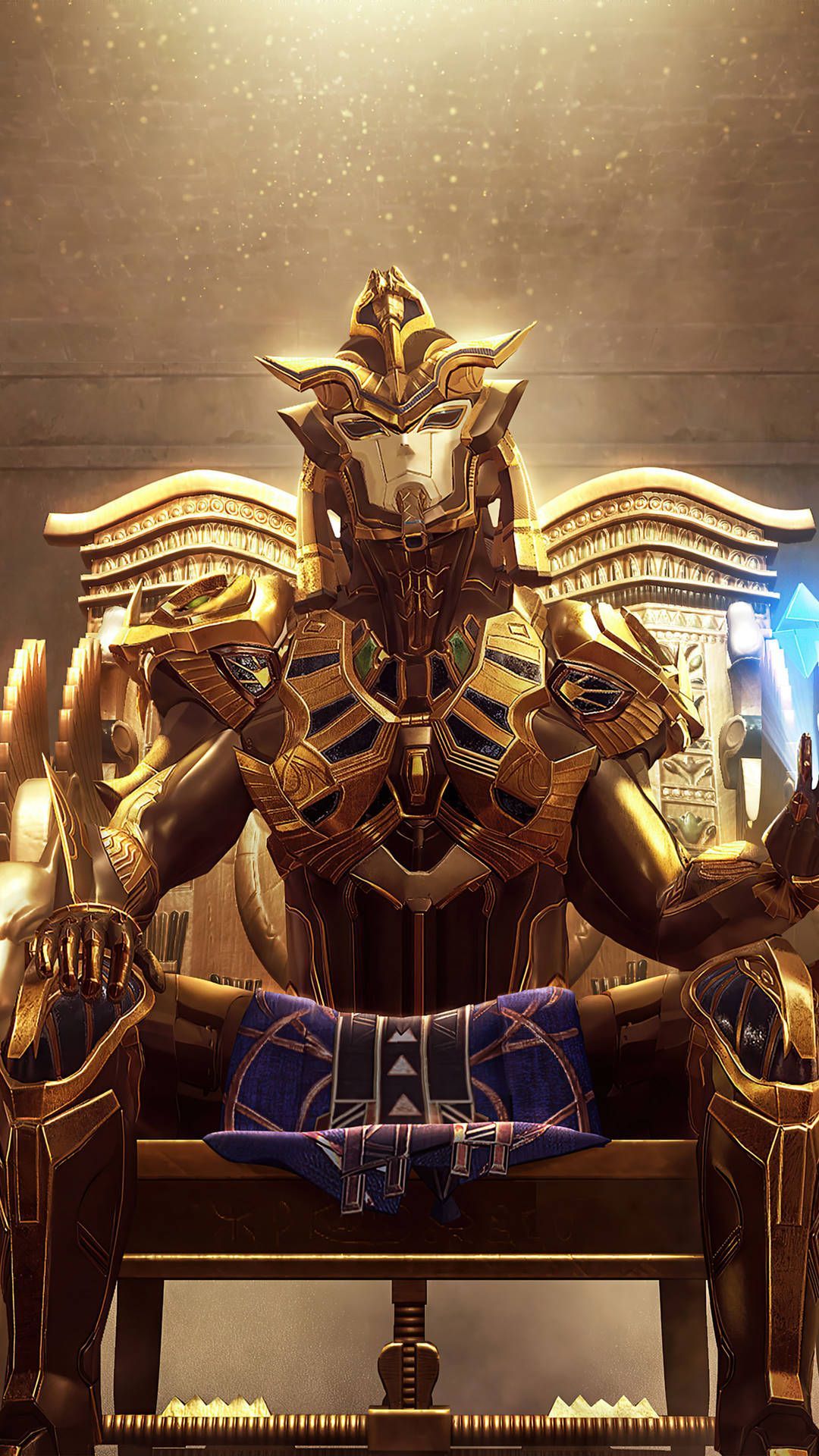 1080x1920 PUBG Golden Pharaoh X Suit 4k Wallpaper