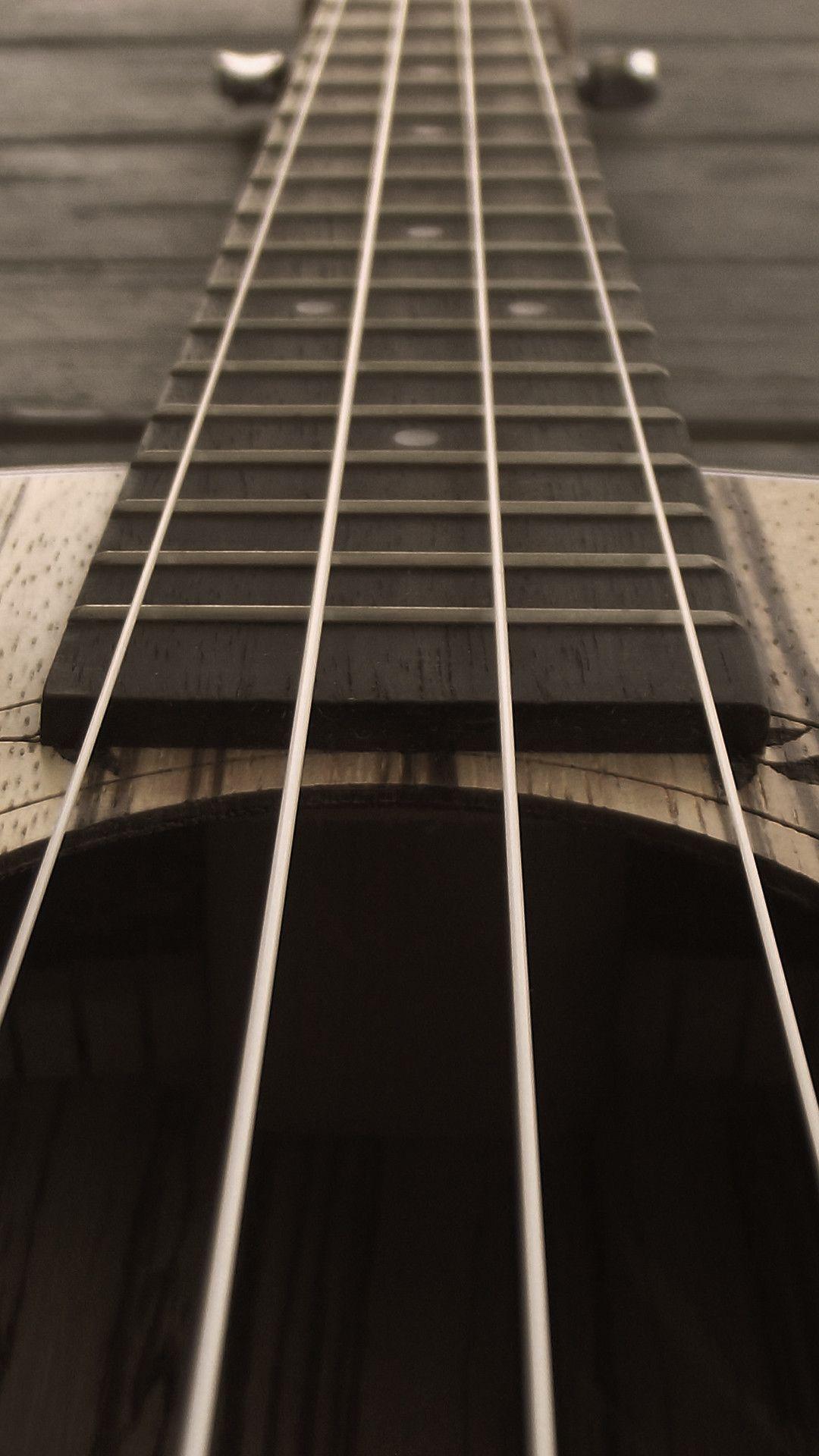 1080x1920 HD Bass Guitar Wallpaper