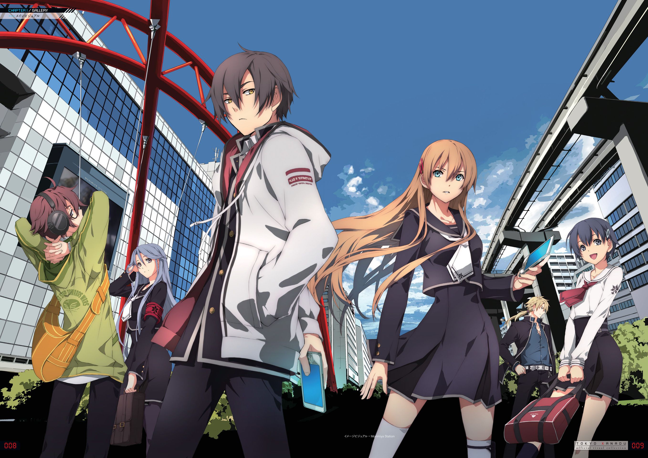 2715x1920 Tokyo Xanadu Anime Image Board