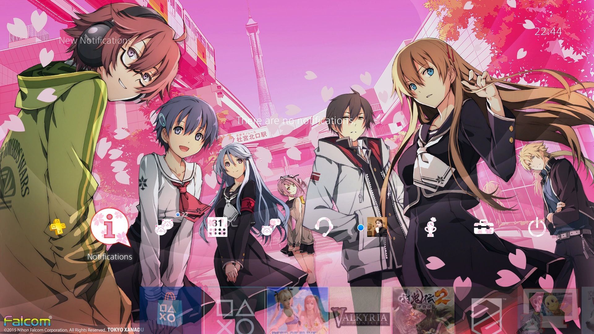 1920x1080 PS4 Gets Free Tokyo Xanadu Theme For A Limited Time: Screenshots Video Inside