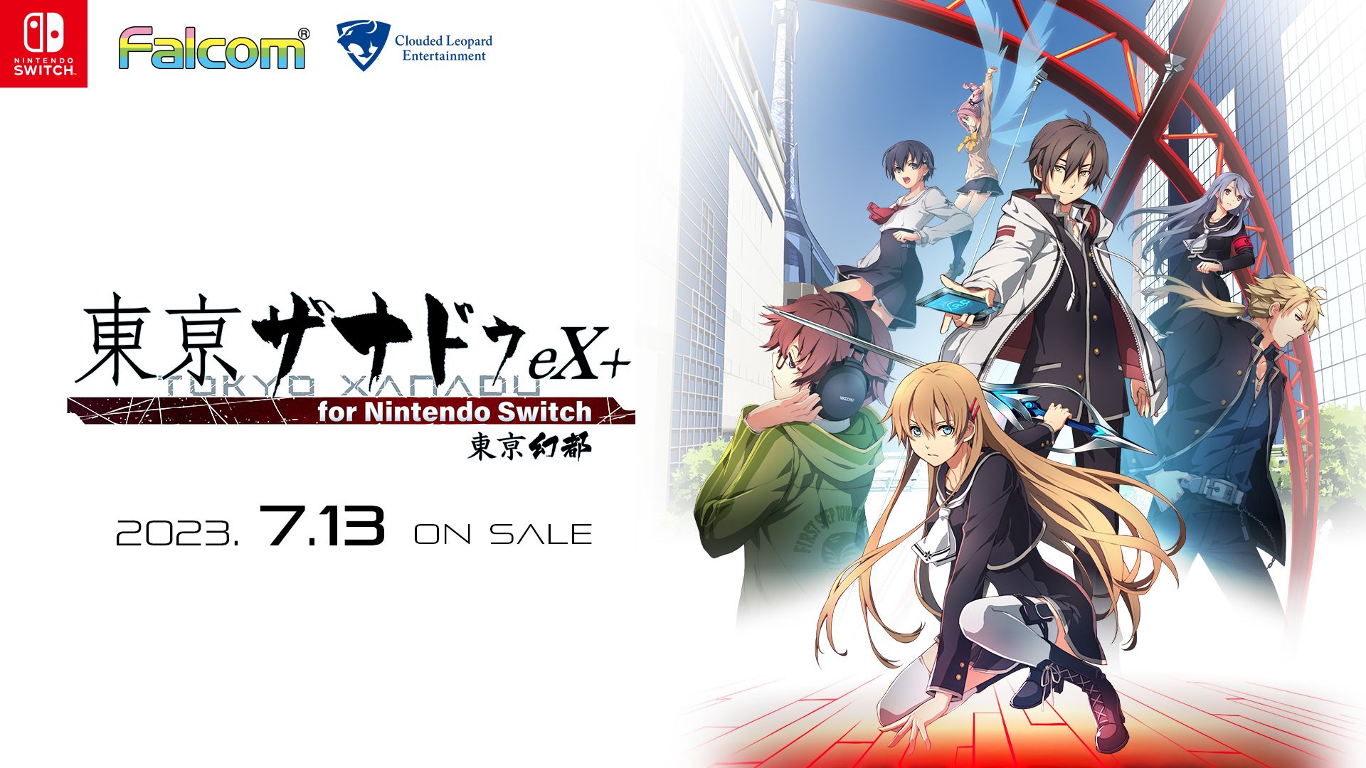 1920x1080 Coming To Nintendo Switch™ Tokyo Xanadu EX+ For Nintendo Switch Traditional Chinese Korean Versions To Be Released On July 2023!. Clouded Leopard Entertainment(CLE) Official Site