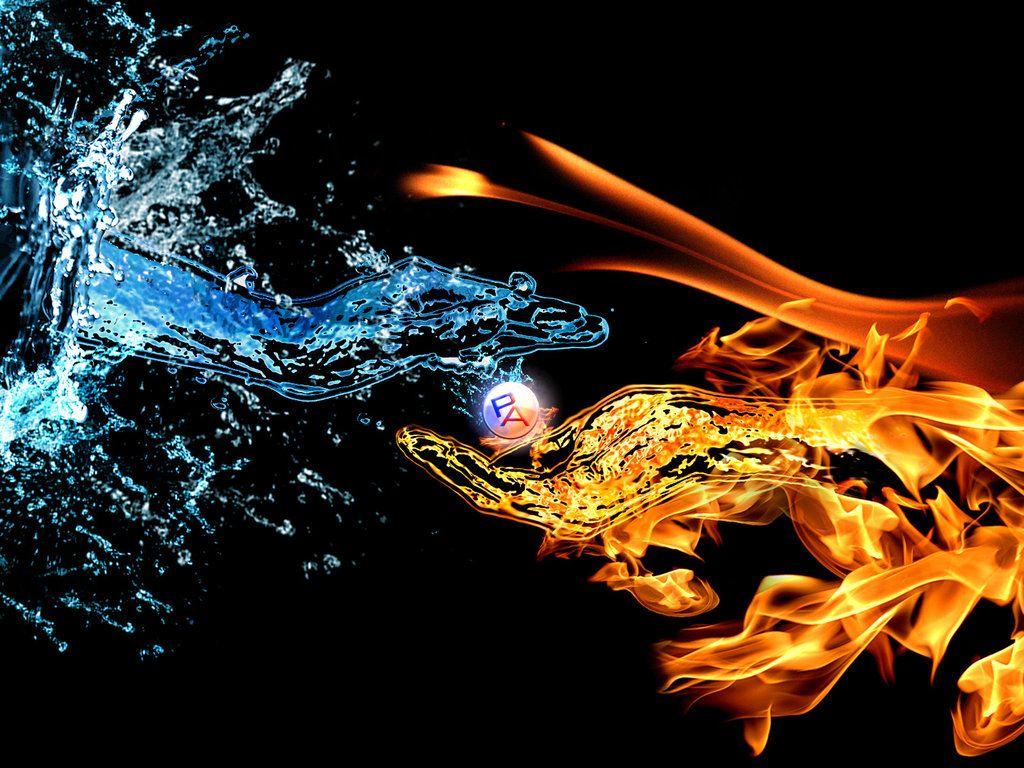 Water Fire Wallpapers - Top Free Water Fire Backgrounds - WallpaperAccess