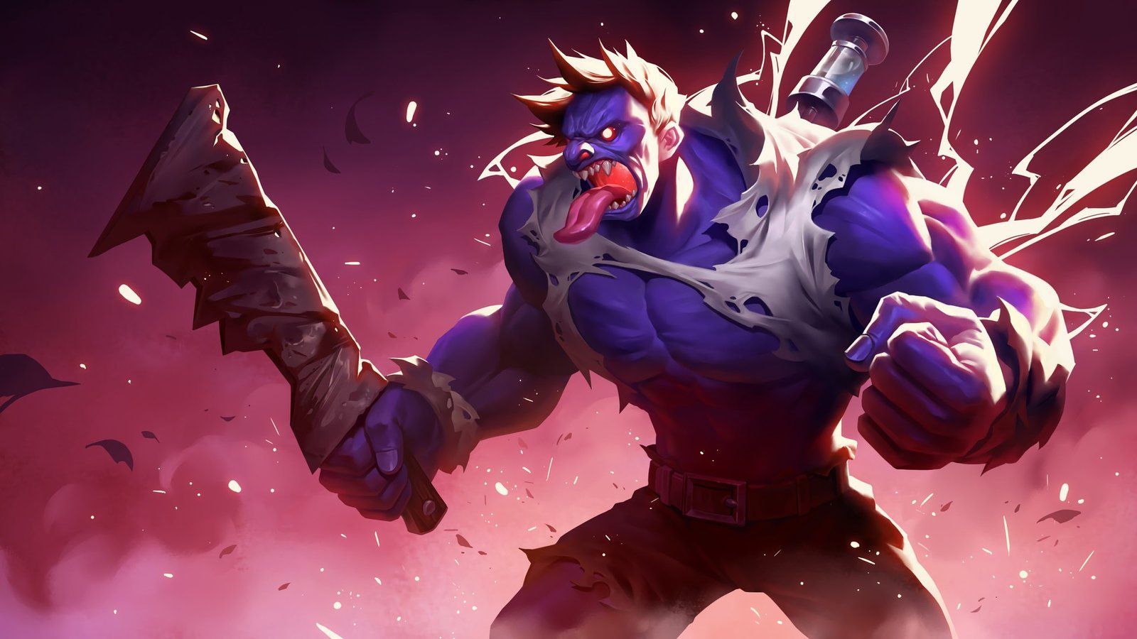 1600x900 Dr. Mundo. Wallpaper & Fan Arts. League Of Legends