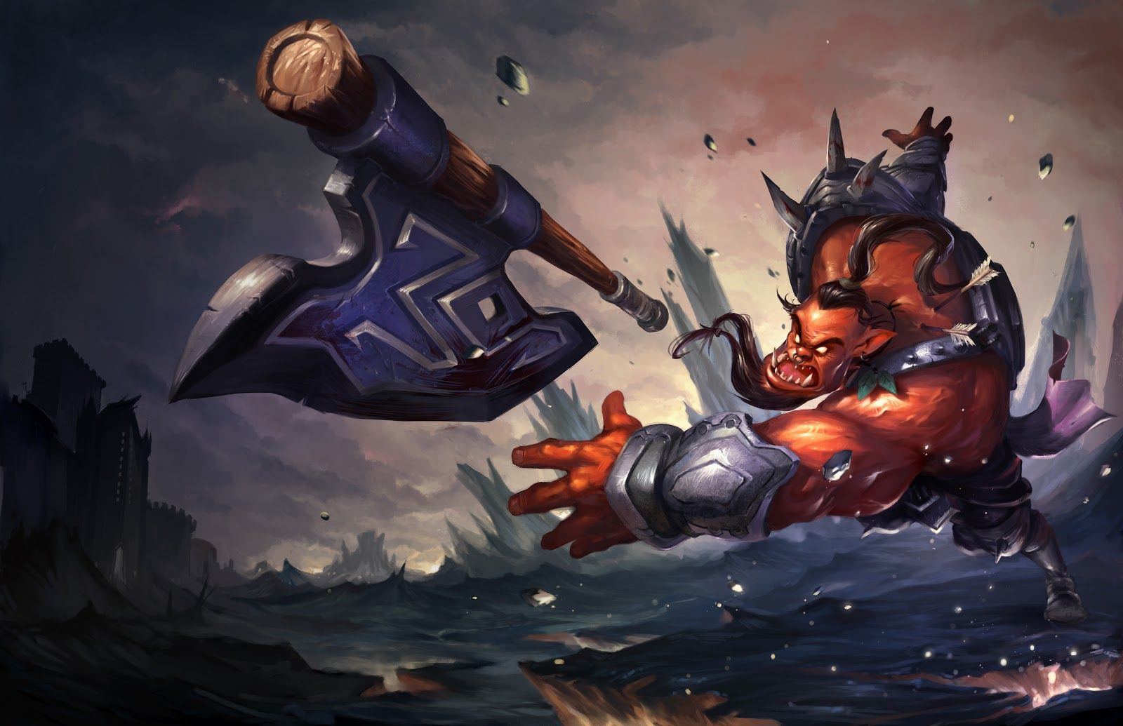 1600x1035 Chengwei Pan Splash Art Dr. Mundo. League of legends, League of legends game, Lol league of legends
