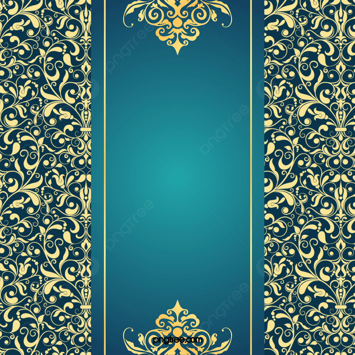1200x1200 Blue Gold Background Image, HD