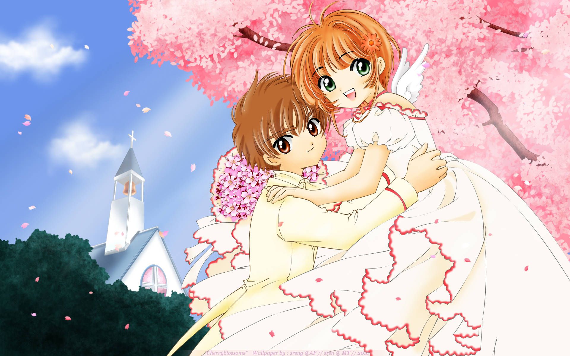 1920x1200 Download Cardcaptor Sakura And Syaoran Wallpaper