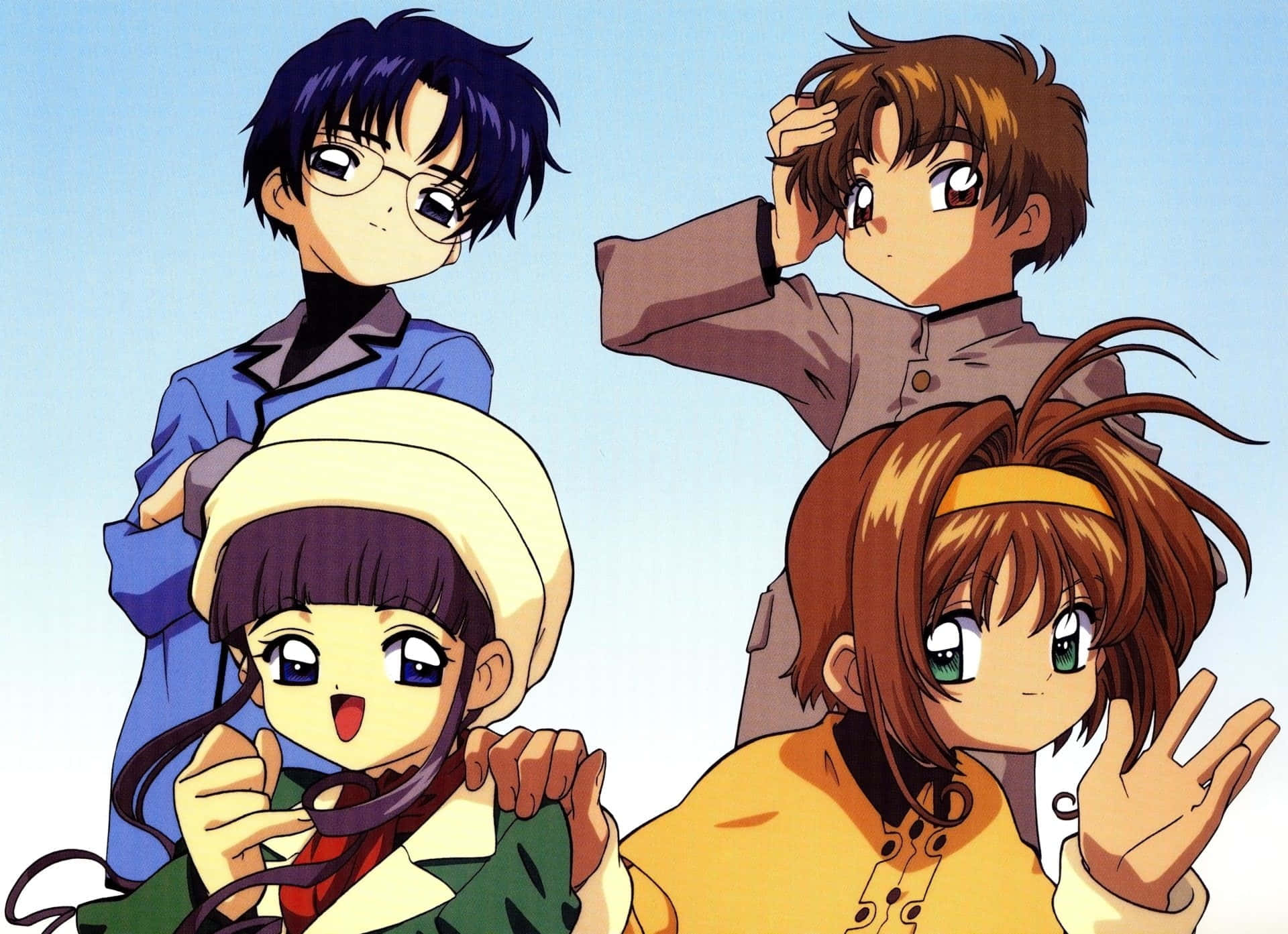 1920x1393 Download Caption: Syaoran Li In His Iconic Clothing Wielding His Sword Wallpaper