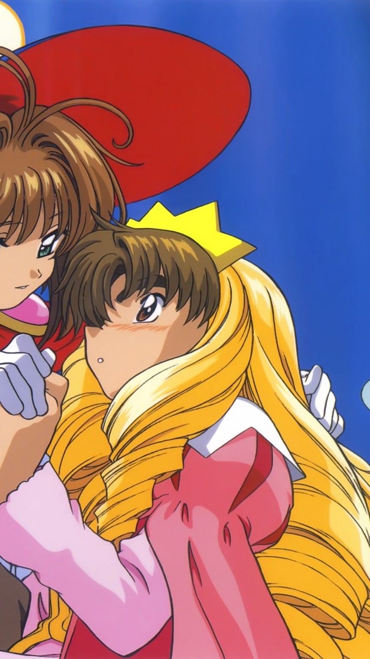 750x1334 Sakura And Syaoran iPhone Wallpaper