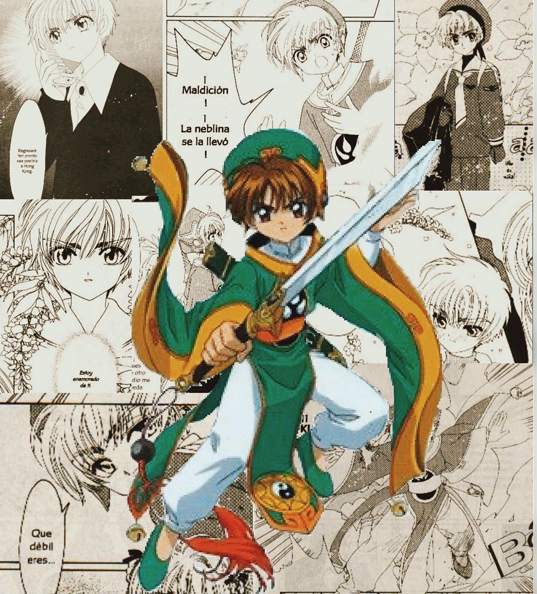1080x1194 Sakura Kinomoto Li on Instagram: “Shaoran Li en CardCaptor