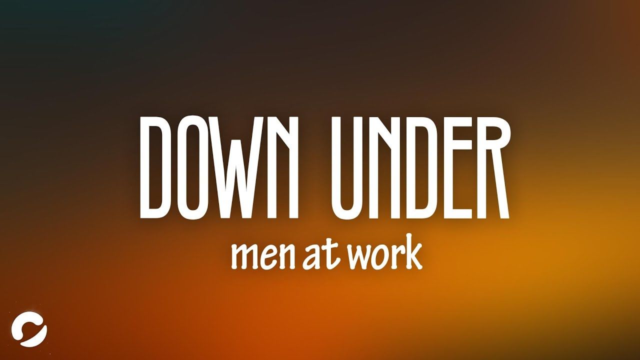 1280x720 Men At Work Under (Lyrics)