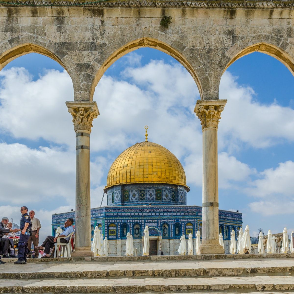 1200x1200 Al Aqsa Mosque. Jerusalem, Middle East