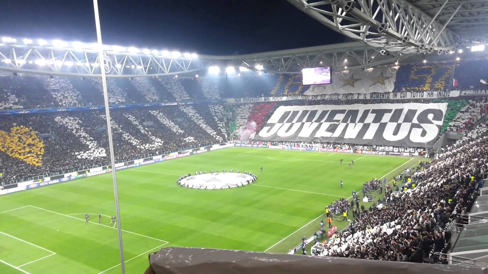 1920x1080 Download Ecstatic Juventus Fans At Allianz Stadium Wallpaper