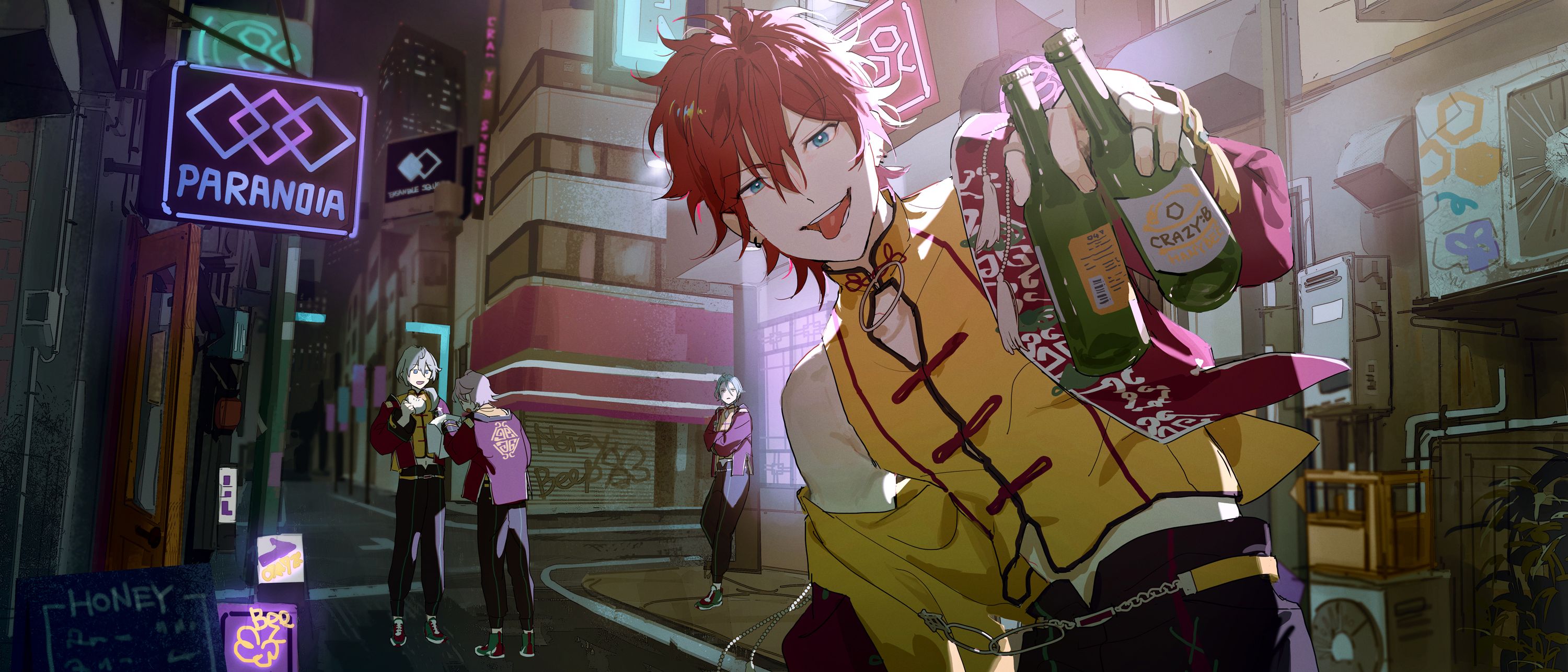 3000x1286 HiMERU (Ensemble Stars!) HD Wallpaper and Background